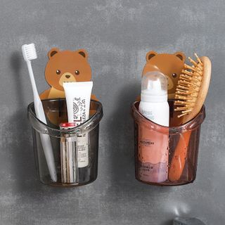 Cốc đựng bàn chải kem đánh răng hình gấu