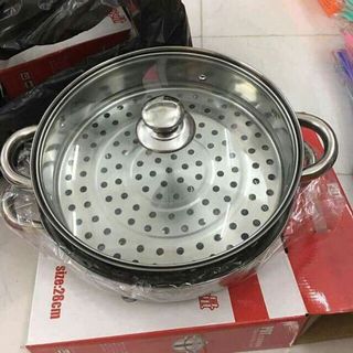 Nồi Hấp Thực Phẩm 2 Tầng 28Cm giá sĩ