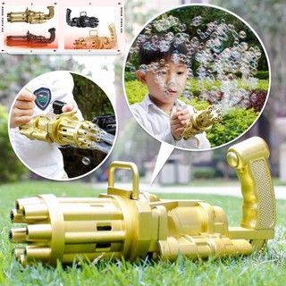 Đồ Chơi Máy Bắn Bong Bóng Xà Phòng 6 Lòng giá sỉ