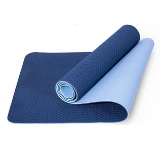Thảm Tập Yoga Chống Trượt 2 Lớp Dày 6mm Chất Liệu Cao Su Non TPE Cao Cấp