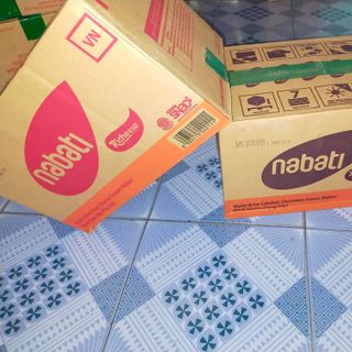 Thùng bánh Nabati (12 lốc/10 gói) - Giá sỉ