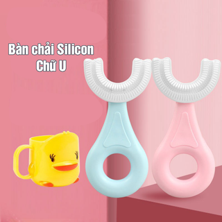 Bàn chải cho bé Silicon chữ U giá sỉ