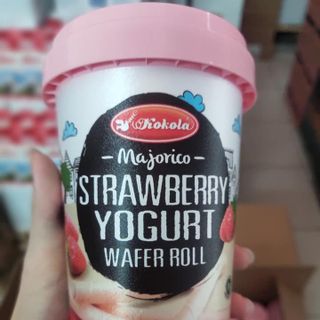 Bánh quế que hương dâu kokola ly 120g