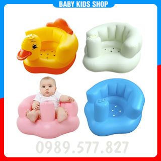 Ghế hơi tập ngồi cho bé vịt vàng