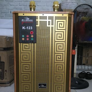 Loa kiomic k123, k126 bass 30 kèm 2 mic