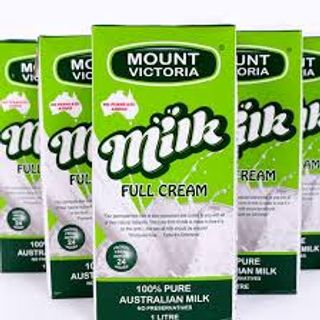 SỮA TƯƠI MOUNT VICTORIA FULL CREAM (NGUYÊN KEM) - THÙNG 24 HỘP 200ML giá sỉ