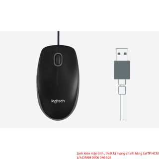 Chuột Máy Tính Có Dây Logitech B100 giá sỉ