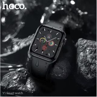 Đồng hồ thông minh Hoco Y1 kết nối Bluetooth hỗ trợ nghe gọi, theo dõi sức khỏe, thể thao, chống nước, cảm ứng