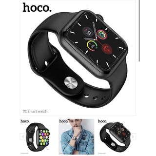 Đồng hồ thông minh Hoco Y1 kết nối Bluetooth hỗ trợ nghe gọi, theo dõi sức khỏe, thể thao, chống nước, cảm ứng