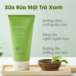Sữa rửa mặt trà xanh innfree hàn