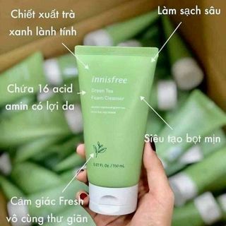 Sữa rửa mặt trà xanh innfree hàn