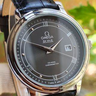 Đồng hồ nam kim trôi Omega de vile 2 màu