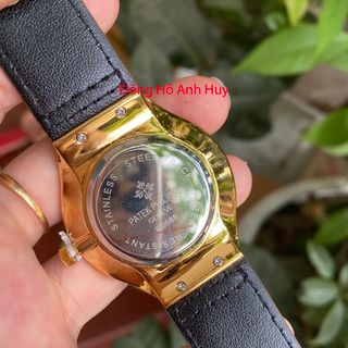 Đồng Hồ Nam PA.TEK PHI.LIP Máy pin mặt kính chống xước - Đồng Hồ nam dây da