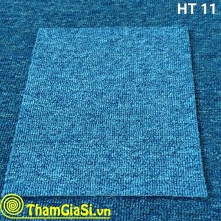 Thảm lót sàn cuộn Indo HT 11 màu Xanh Nhạt (Giá sỉ cho CLB Bida, GYM, Yoga) giá sỉ