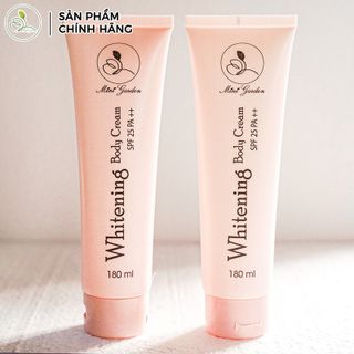 Kem Whitening Body Men Bia Cream SPF 25 PA +++(180ml), Chiết xuất từ men bia nuôi dưỡng làn da mịn màng, thấm ngay sau 3 giá sỉ