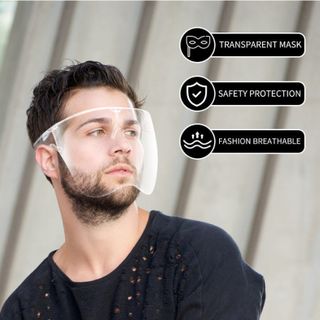 KÍNH CHỐNG GIỌT BẮN LOẠI XỊN - Kính Chống Giọt Bắn Bảo Hộ Chống Dịch FACE SHIELD