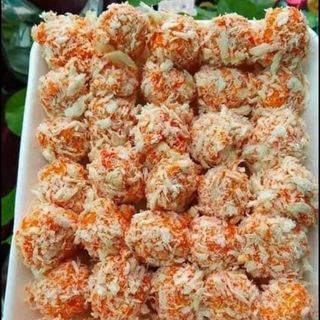 Viên hải sản sốt cam