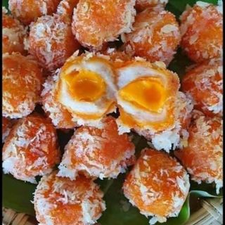 Viên hải sản sốt cam
