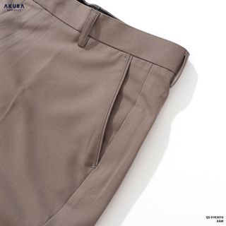 QUẦN SHORT TÂY KAKI SLIMFIT -01K3010
