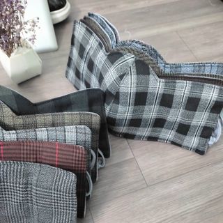 Set 10 khẩu trang vải che tai dày 3 lớp chống nắng, chống bụi, phòng ngừa dịch bệnh