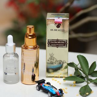 Bộ sản phẩm 8X BEAUTY kem face hoa mẫu đơn + serum kích trắng làm trắng sáng da