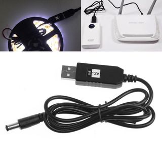 Cáp Chuyển Đổi 5V USB sang 12V (Mất điện vẫn có Mạng & WiFi).