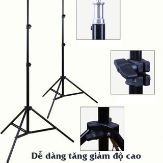 Bộ đèn studio XT5A có remote - Kèm Softbox 50x70cm, chân đèn 2m, bóng led Bulb 150W - Kit Studio công suất cao, nhiệt độ sáng chuẩn 5500K, đổi được 3 màu đèn - Chuyên dùng quay phim, chụp hình studio, livestream - Có thể gấp gọn, di chuyển, lắp đặt dễ dàng