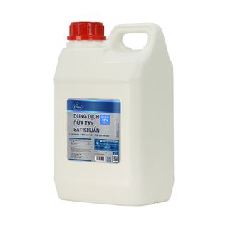 Dung dịch rửa tay sát khuẩn E-Clean dạng lỏng hương hoa hồng can 2L, 5L, 10L, 25L giá sỉ