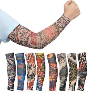 Bộ 2 Găng tay hình xăm tattoo (Mẫu ngẫu nhiên)