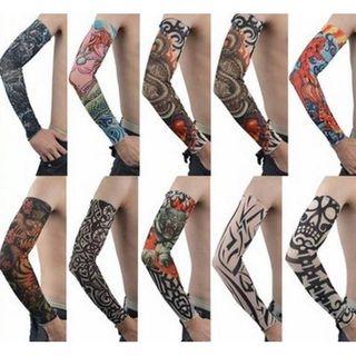 Bộ 2 Găng tay hình xăm tattoo (Mẫu ngẫu nhiên)