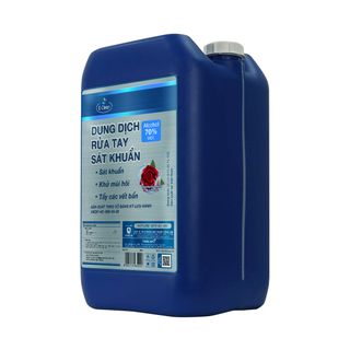 Dung dịch rửa tay sát khuẩn E-Clean dạng lỏng hương hoa hồng can 2L, 5L, 10L, 25L