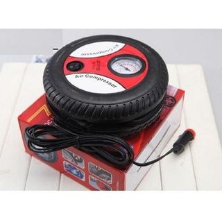 Bơm lốp điện đa năng 12v hình bánh xe giá sỉ