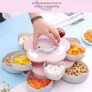 khay mứt 2 tầng