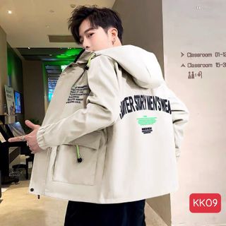 Áo khoác kaki nam mẫu mới 2021 kiểu dáng hàn quốc