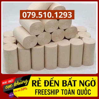 Bịch 36 cuộn khăn giấy vệ sinh gấu trúc Baihou