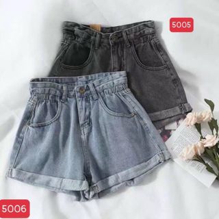 Quần short jean nữ lưng cao , quần short nữ cao cấp