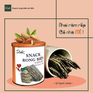 SNACK RONH BIỂN VỊ HẠNH NHÂN CHO BÉ YÊU CỦA BẠN