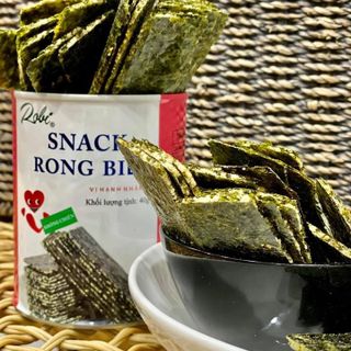 SNACK RONH BIỂN VỊ HẠNH NHÂN CHO BÉ YÊU CỦA BẠN