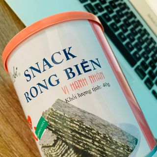SNACK RONH BIỂN VỊ HẠNH NHÂN CHO BÉ YÊU CỦA BẠN