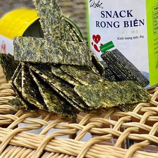 Snack Rong Biển Kẹp Hạt Giòn Rôm Rốp