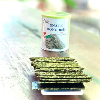 Snack Rong Biển Kẹp Hạt Giòn Rôm Rốp