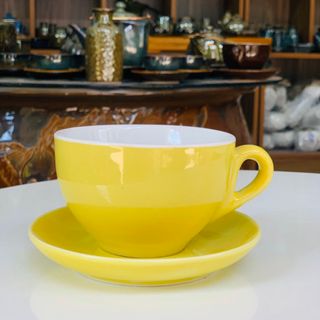 Combo 10 bộ cốc capuchino đủ màu 220ml