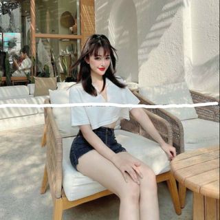 ÁO CROPTOP CỔ V TAY NGẮN TÔN EO THON NHIỀU MÀU ĐỘC ĐÁO