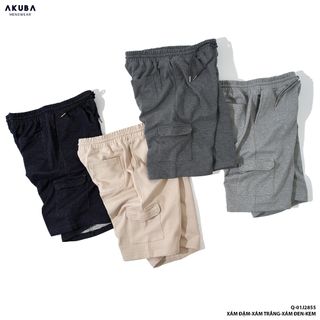 QUẦN SHORT THUN COTTON SLIMFIT - 01J2855