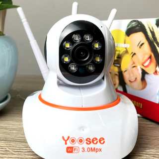 Camera 3 râu yoosee 3.0, Mẫu camera màu đỏ ban đêm có màu