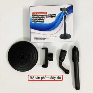 Giá Đỡ Điện Thoại Để Bàn Xoay 360 Độ (Màu đen)