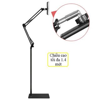 Giá Đỡ Điện Thoại, Máy Tính Bảng Để Sàn | Đa Năng, Điều Chỉnh Xoay 360 Độ.