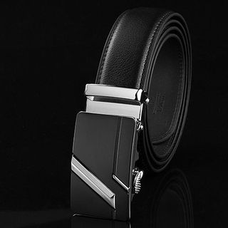 THẮT LƯNG NAM Khóa Tự Động Mạ Vàng Bạc
