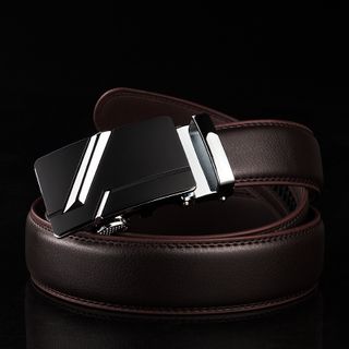 THẮT LƯNG NAM Khóa Tự Động Mạ Vàng Bạc