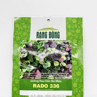 Hạt giống rau dền ba màu Rạng Đông RADO336 HGRRD336 giá sỉ